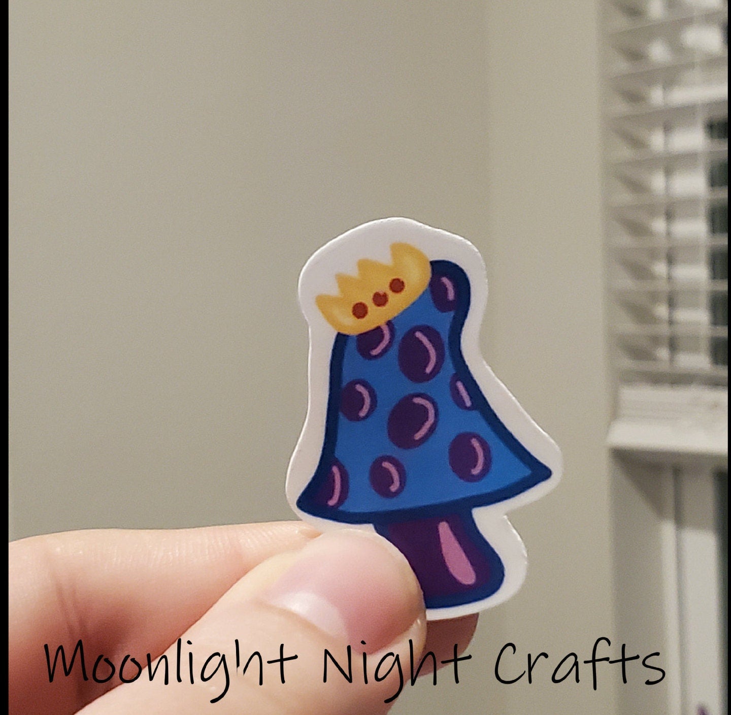 Prince Mushroom Sticker