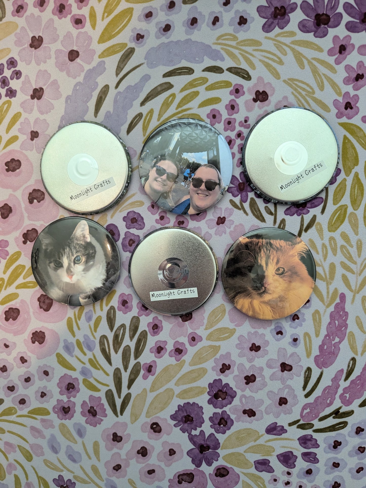 Custom Button Magnates
