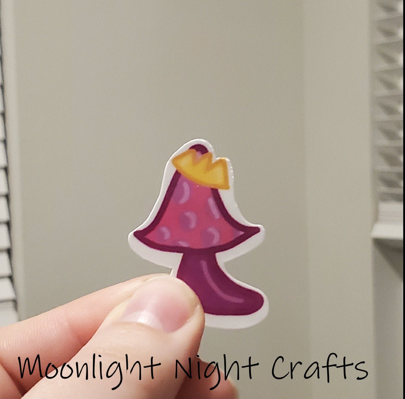 Princess Mushroom Sticker