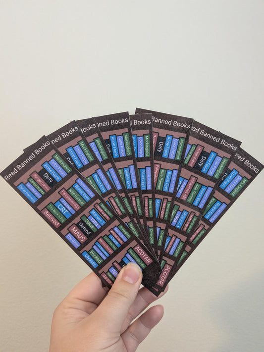 Read Banned Books Bookmark