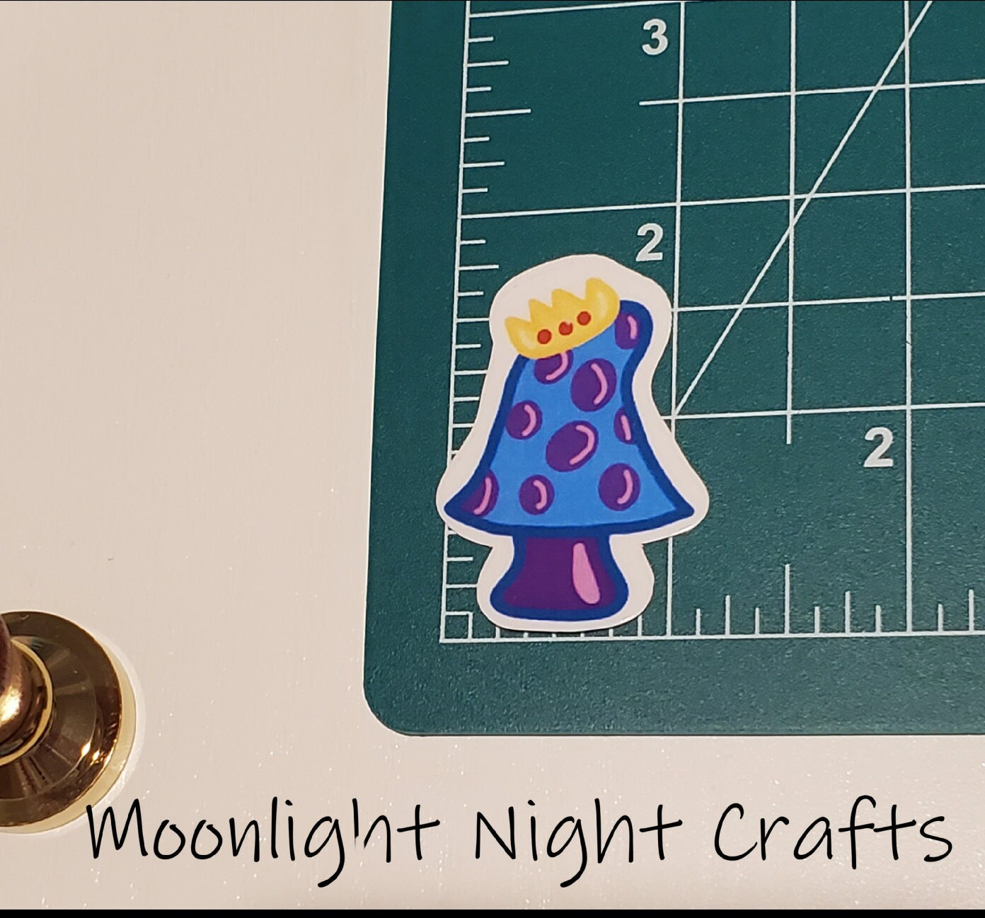 Prince Mushroom Sticker