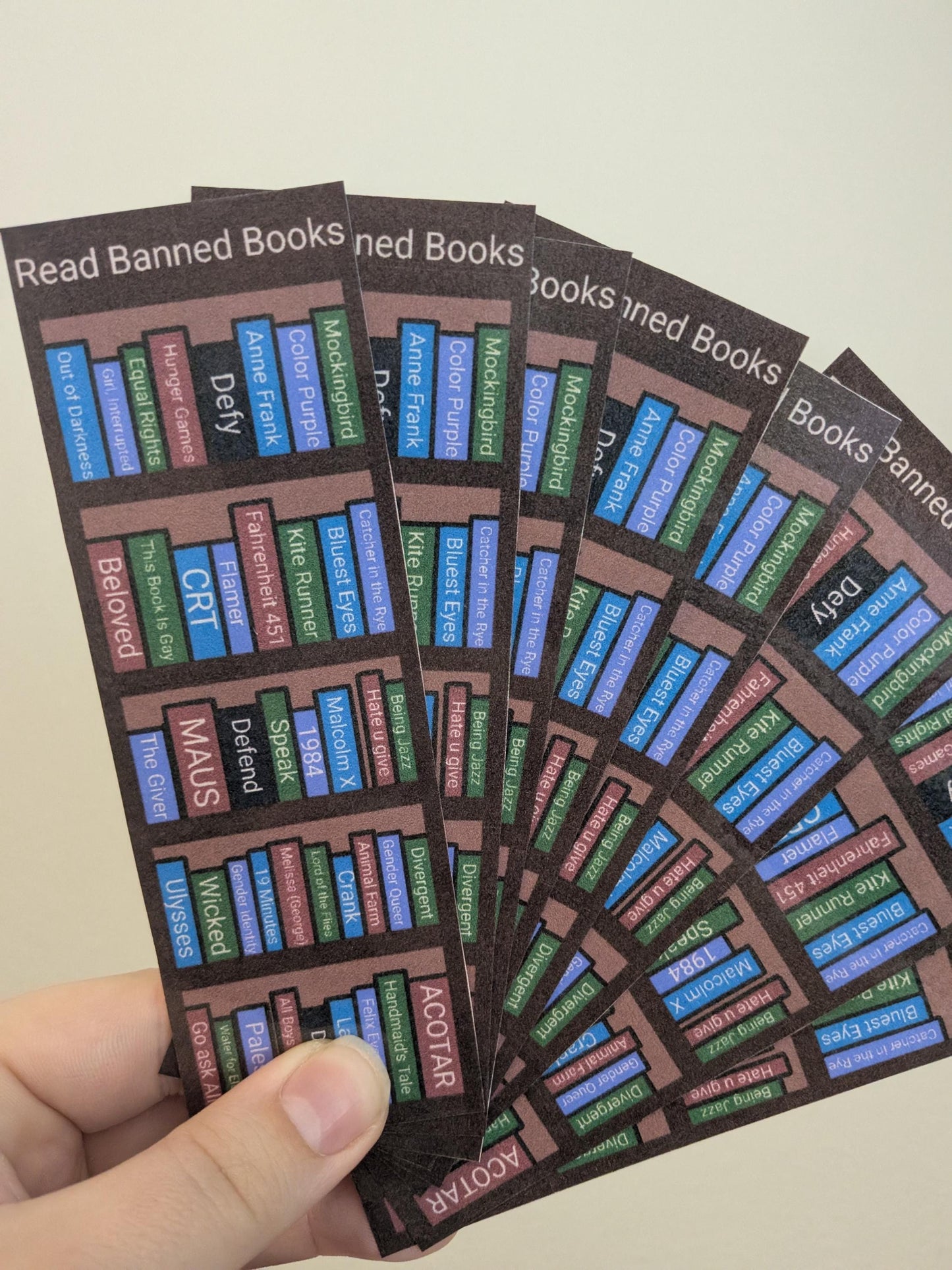 Read Banned Books Bookmark