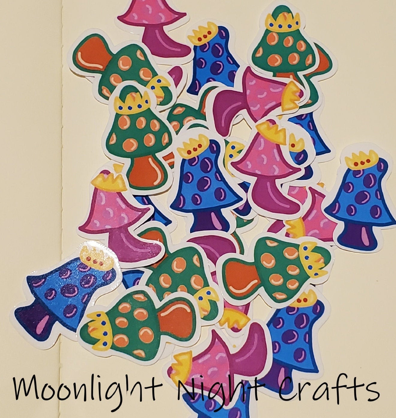 Royal Mushroom Sticker Collection