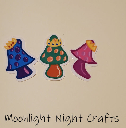 Royal Mushroom Sticker Collection