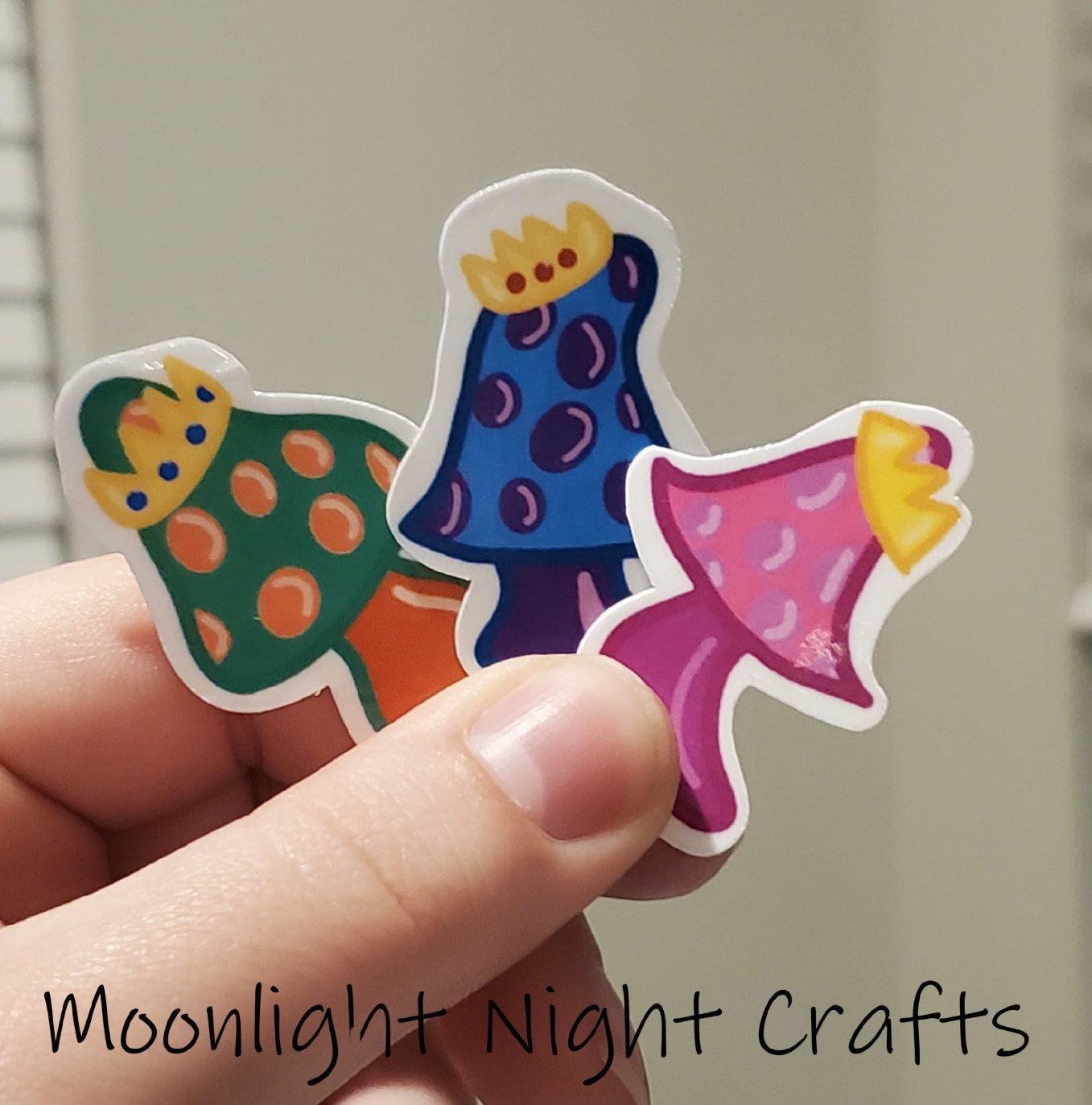 Royal Mushroom Sticker Collection