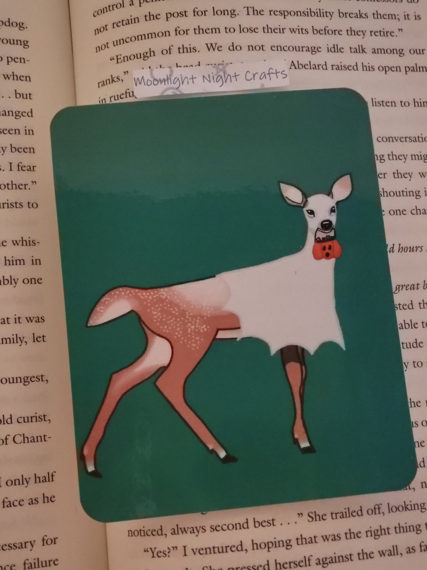 Ghost deer digital art print, Halloween 2022 Collection