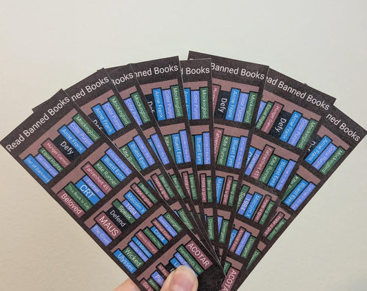 Read Banned Books Bookmark
